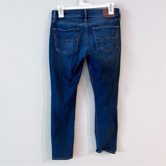 Lucky Brand Jeans Womens Medium Wash Lolita Crop Stretch Blue Denim Size 0/25 - Picture 3 of 7